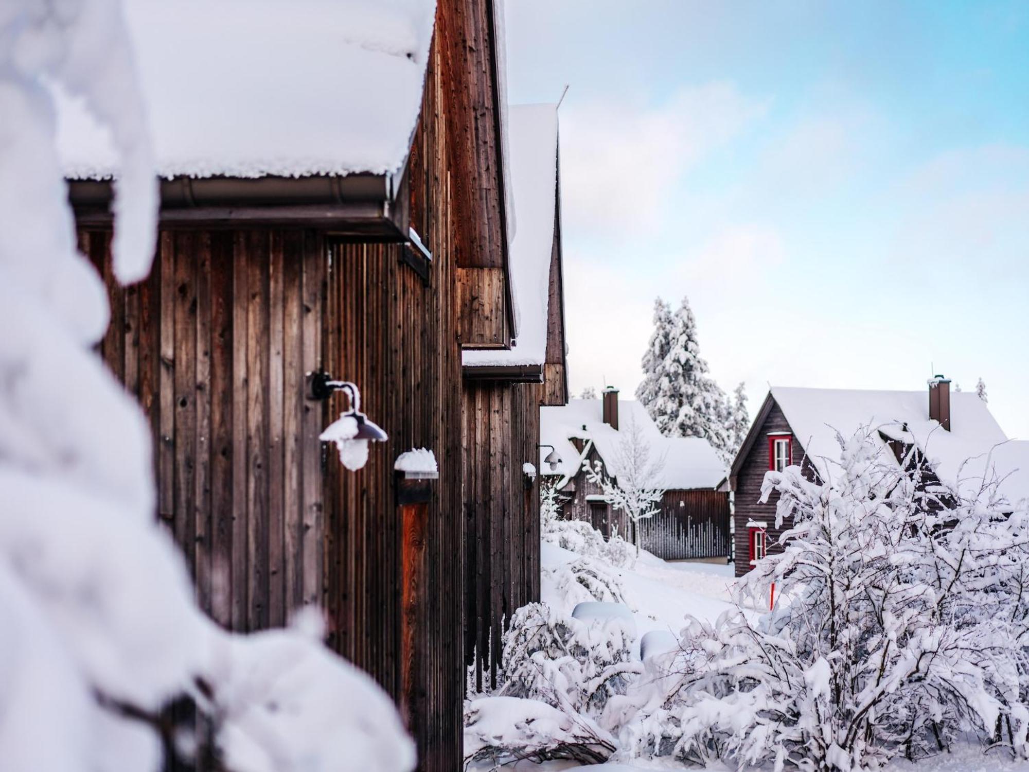 Semi Detached Houses Turf House Torfhaus ภายนอก รูปภาพ