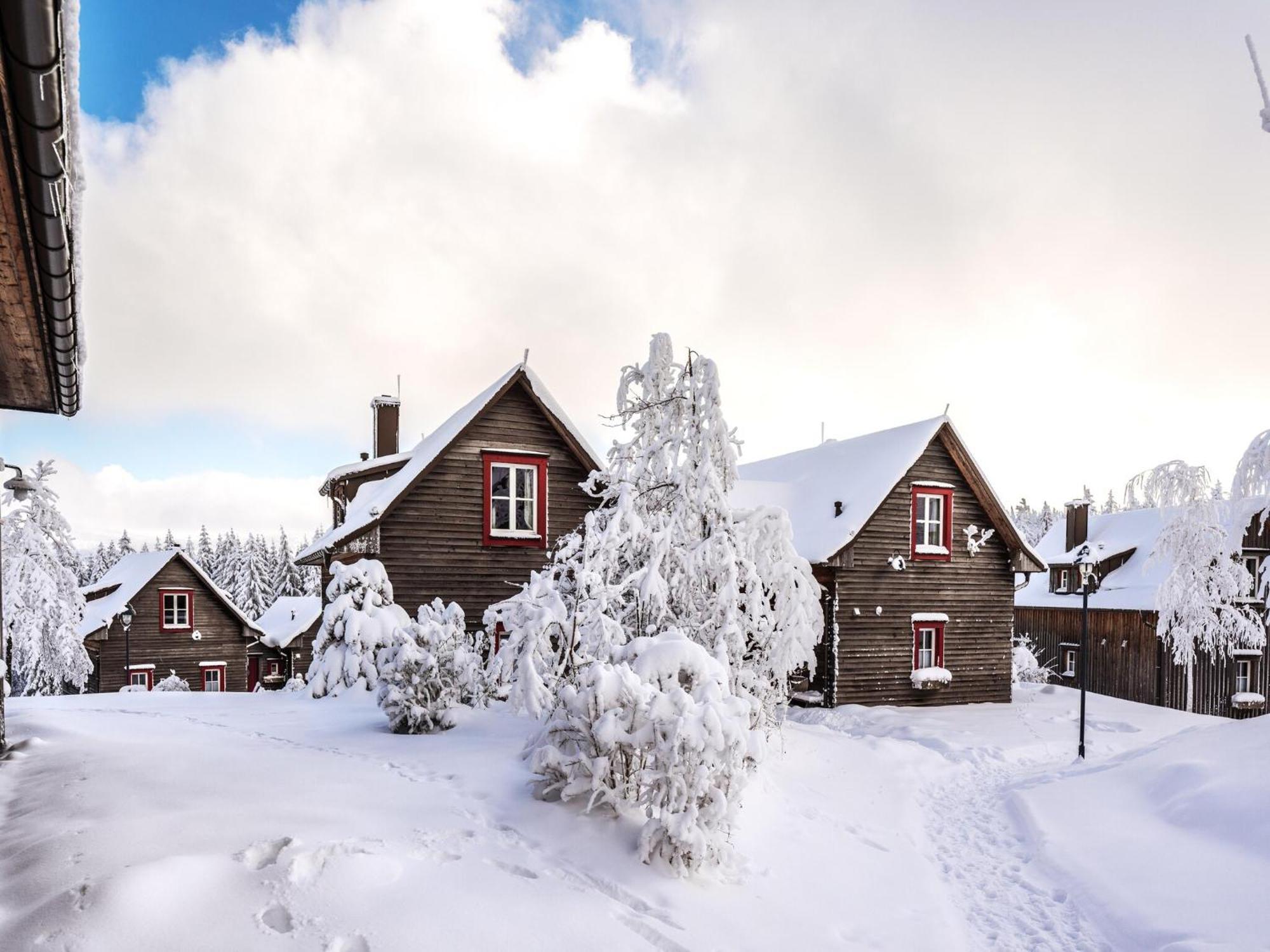 Semi Detached Houses Turf House Torfhaus ภายนอก รูปภาพ